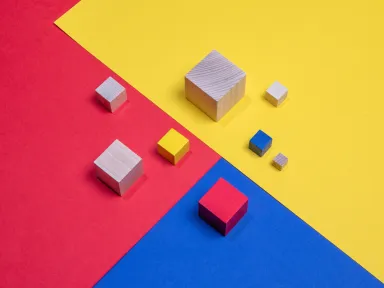 Gelb, Rot, Blau à la Bauhaus