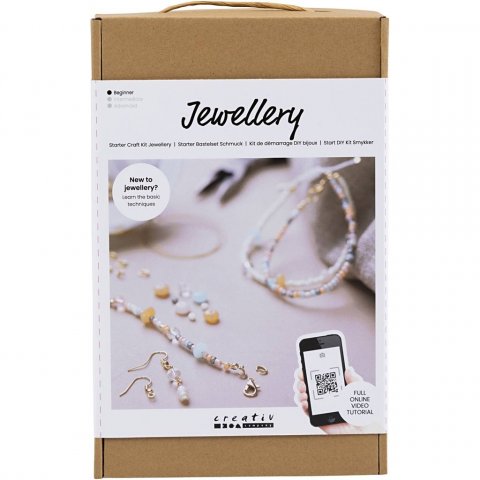 DIY set, jewelry incl. various beads, accessories, classic beads