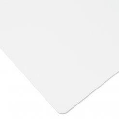 Cornici campione di colore DIN A6, Bianco, RAL 9016, perlato (struttura fine)