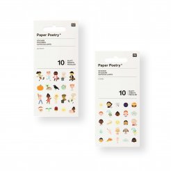 Paper Poetry Sticker Book