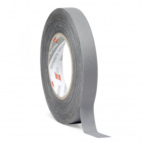 Orafol fabric adhesive tape Oraband 1410N open-pored b = 19 mm, l = 50 m, silver