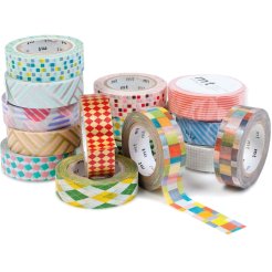 Mt 1P Deco Washi tape patterned
