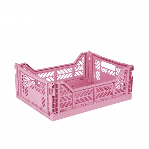 Aykasa Klappkiste, Midi 40 x 30 x 14 cm, PP, baby pink