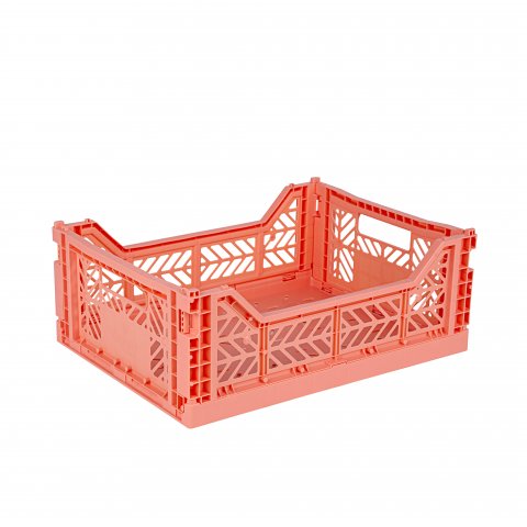 Aykasa Klappkiste, Midi 40 x 30 x 14 cm, PP, salmon
