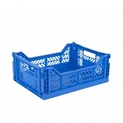 Scatola pieghevole Aykasa, Midi, 40 x 30 x 14 cm, PP, blu