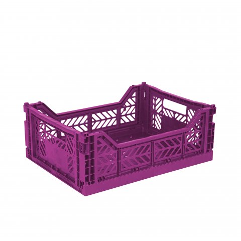 Aykasa Klappkiste, Midi 40 x 30 x 14 cm, PP, purple