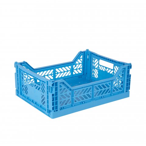 Aykasa Klappkiste, Midi 40 x 30 x 14 cm, PP, turquoise