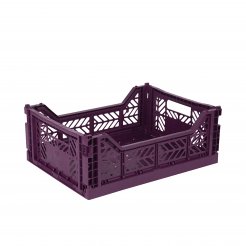 Scatola pieghevole Aykasa, Midi, 40 x 30 x 14 cm, PP, rosso ciliegia