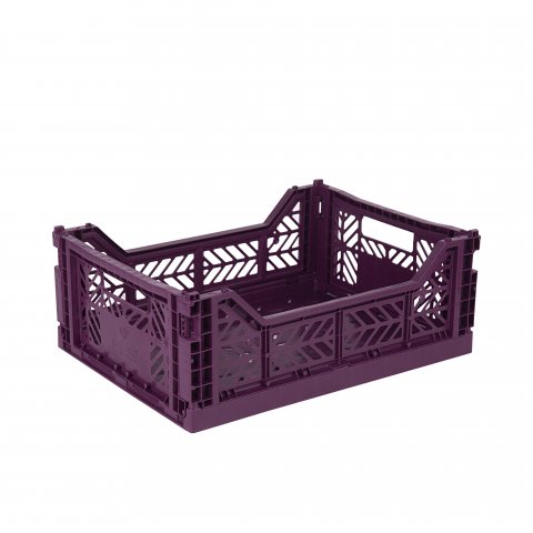 Aykasa Klappkiste, Midi 40 x 30 x 14 cm, PP, cherry red