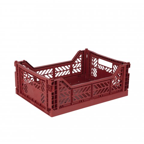 Aykasa Klappkiste, Midi 40 x 30 x 14 cm, PP, tile red