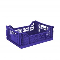 Scatola pieghevole Aykasa, Midi, 40 x 30 x 14 cm, PP, blu sax