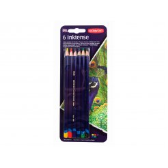 Derwent Inktense Set, set of 6, coloured sorted