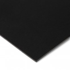Campione di colore da tavolo DIN A6, Linoleum da tavolo, 2 mm, 4023 nero