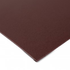 Campione di colore da tavolo DIN A6, Linoleum da tavolo, 2 mm, 4154 bordeaux scuro