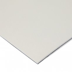 Campione di colore da tavolo DIN A6, Linoleum da tavolo, 2 mm, 4176 grigio chiaro