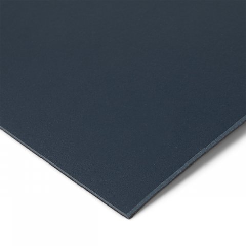 Muestra de color del tablero DIN A6 Linóleo de mesa, 2 mm, 4179 gris azulado