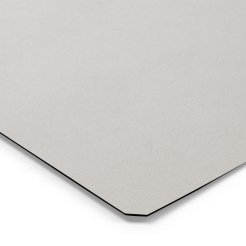 Campione di colore da tavolo DIN A6, Melamina 0,8 mm, perline SD opache, grigio chiaro