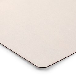 Campione di colore da tavolo DIN A6, Melamina/HPL 0,8 mm, SD perlato opaco, beige chiaro