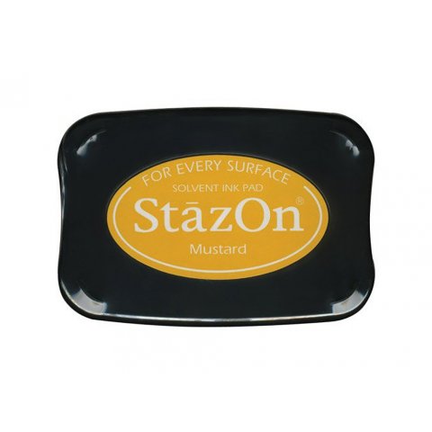 Tampone per timbri StazOn per tutte le superfici 47 x 75 mm, senape (91)