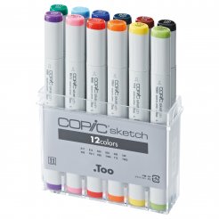 Copic Sketch sets, set of 12