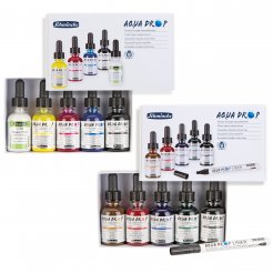 Schmincke Aqua Drop liquid watercolour set