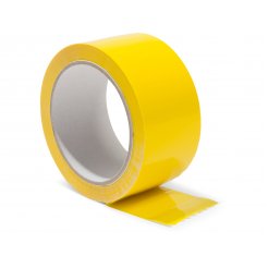 Verpackungsband PP Acrylatkleber farbig, 50 mm x 66 m, 48 µm, leise abrollend, gelb