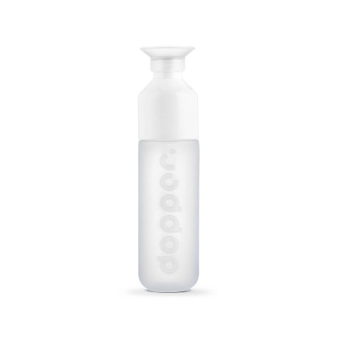Dopper water bottle Original 450 ml, BPA free, white/transparent
