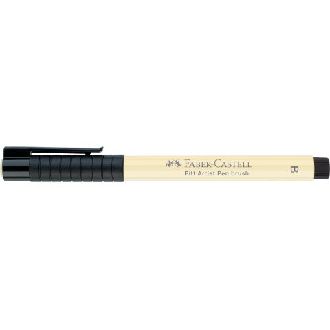 Faber-Castell Pitt Artista Penna B Penna a inchiostro, pennello, avorio (103)