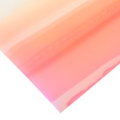 Aslan pellicola adesiva iridescente ColourShift transpar., SE70, PET, giallo/rosa, trasparente, 300 x 200 mm