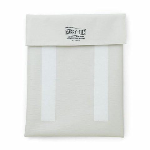Carry Tite laptop case/document folder, large 33 x 27 x 1 cm, with Velcro fastener, white