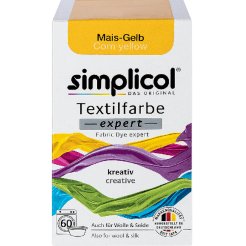 Simplicol Textilfarbe, Expert, 150 g, Mais-Gelb