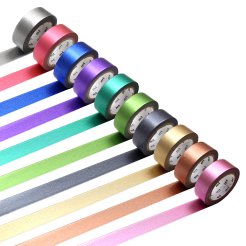 Mt 1P Basic Washi tape metallic