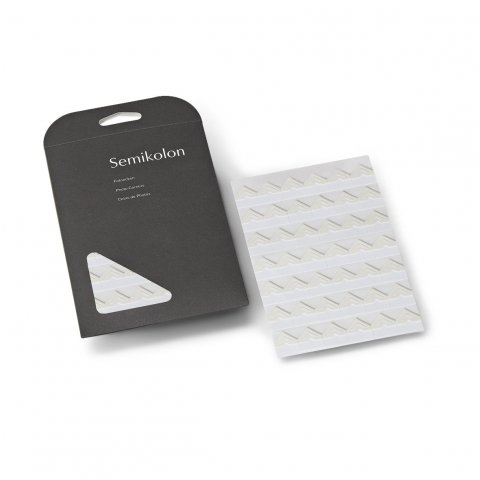 Semikolon Fotoecken 12 x 12 mm, 252 Stück, chamois