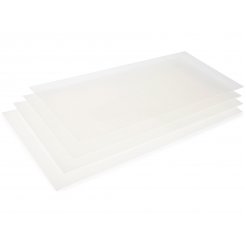 Silikonplatte transluzent, farblos