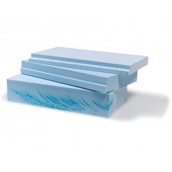 Styrofoam hellblau, unbeschnitten