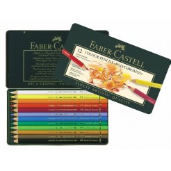 Faber-Castell Polychromos Farbstift, 12er-Set