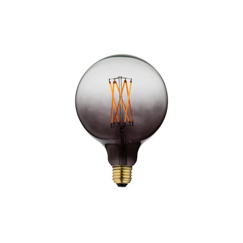 Lampada a LED Danlamp Mega Edison, colorato 240 V, 2,5 W, E27, 175 x 125 mm, Grigio