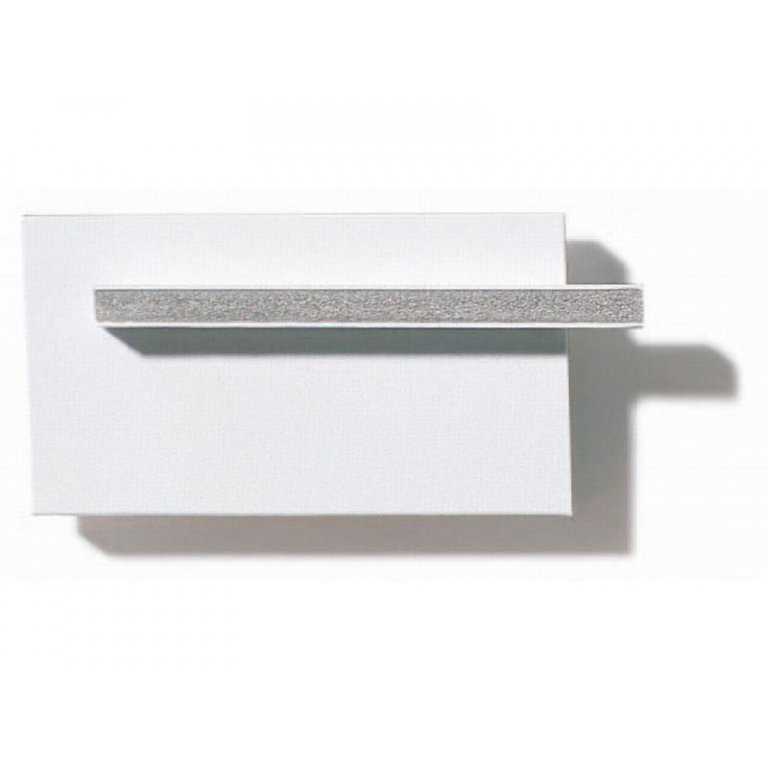 Kapa plast rivestito con pellicola, bianco