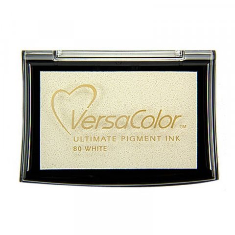 Versa Color Pigment stamp pad 96 x 65 mm, white (80)