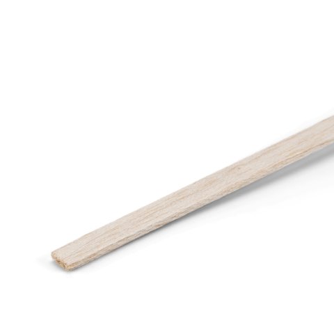 Moldura cuadrada de balsa 2,0 x 7,0  L=1000 mm