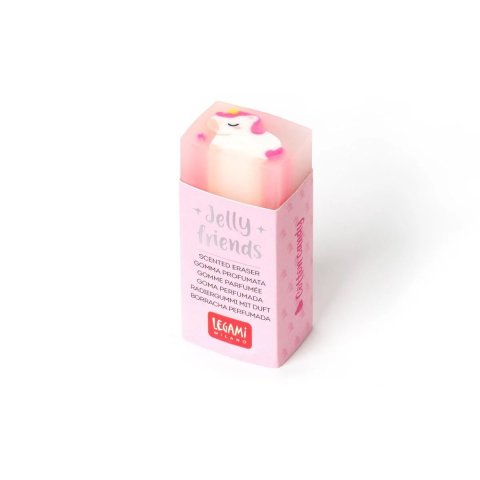 Legami eraser Jelly Friends 22 x 50 mm, cotton candy, unicorn