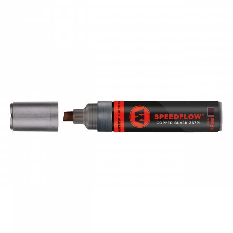 Molotow Masterpiece SPEEDFLOW Marker, copp. black Strichstärke 4-8 mm (Chisel), 367PI