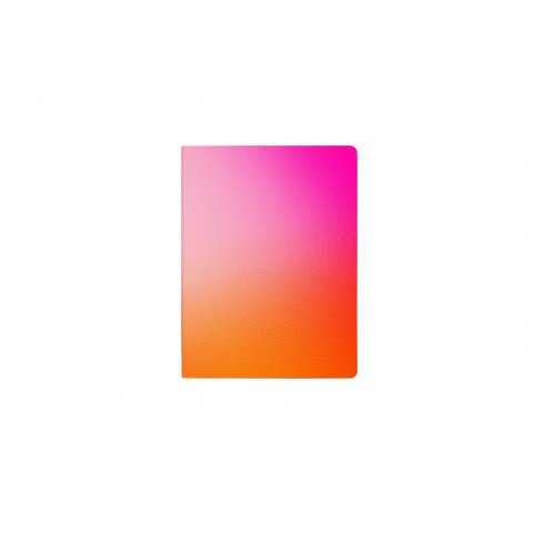 Scontro di colore del taccuino Nuuna L, 165 x 220 mm, matrice a punti, bruciatura