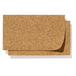 Plancha de corcho natural, sin pulir
