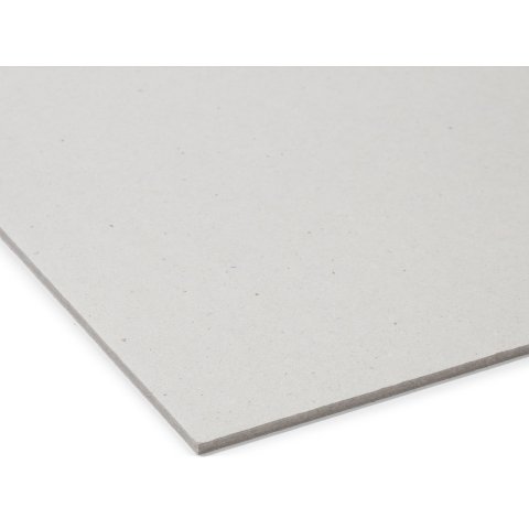 Cartone grigio, liscio/liscio 1,5 x 750 x 1000 (grana corta), ca. 950 g/m².