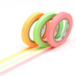 Mt Slim Washi Klebeband uni, 3er-Set, b= 6 mm, l= 7 m I (MTSLIM15RZ)