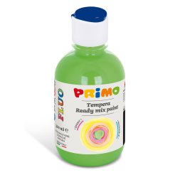 Primo Schulmalfarbe, Ready Mix, 300 ml, mit Dosierverschluss, neongrün (610)