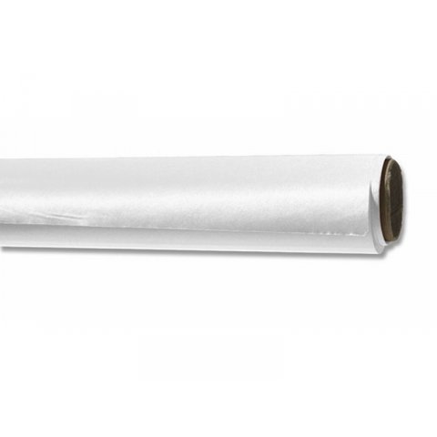 Blumenseide Rollen, farbig, nassfest 22 g/m², b=500, l=5 m, weiß