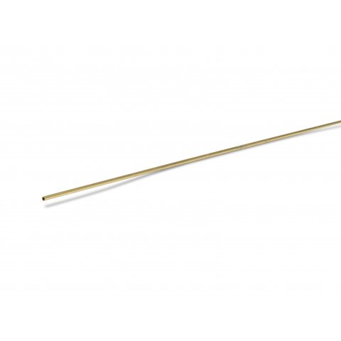 Round tube, brass ø 1.5 x 0.20  l=1000 mm