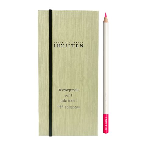Tombow colored pencils Irojiten Set 10 pens in a case, pastel colors I